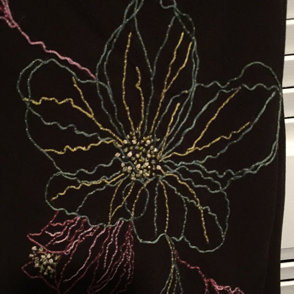 BCBG MaxAzria chocolate brown silk halter dress - Picture 2 of 7